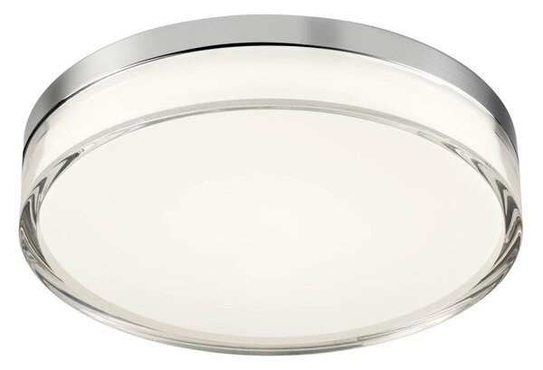 Plafonieră LED Redo 01-3728 FRISBI LED/18W/230V 3000/4000K IP44 crom