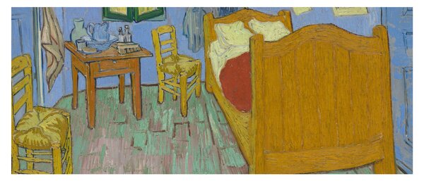 Tablou - Vincent van Gogh, The Bedroom, reproducere (120x50 cm)