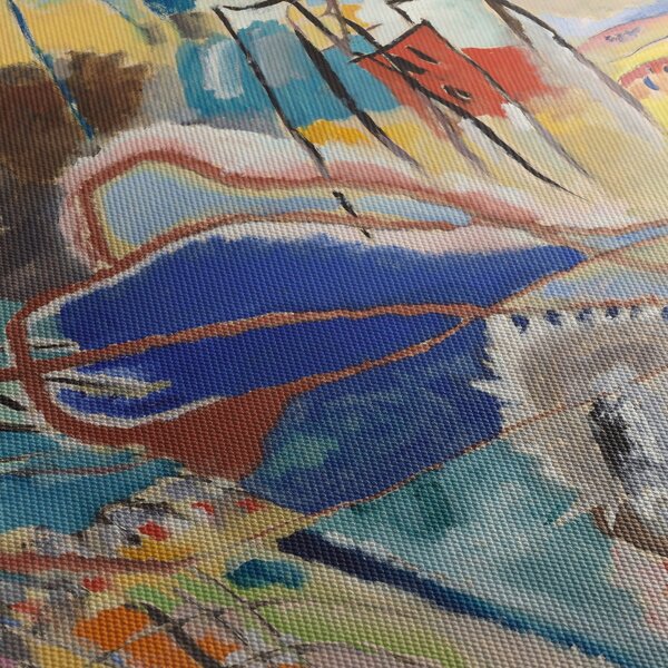 Tablou - Vasily Kandinsky, Improvisation No. 30 (Cannons), reproducere (120x50 cm)