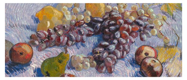 Tablou - Vincent van Gogh, Grapes, Lemons, Pears, and Apples, reproducere (120x50 cm)