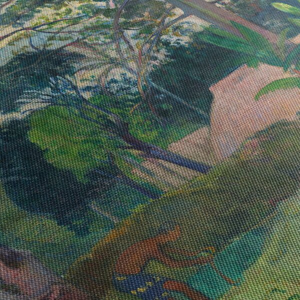 Tablou - Paul Gauguin, Te raau rahi (The Big Tree), reproducere (120x50 cm)
