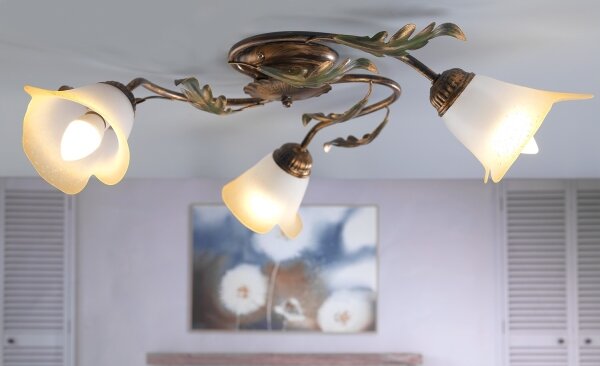 Plafonieră ONLI QUERCIA 3xE14/6W/230V