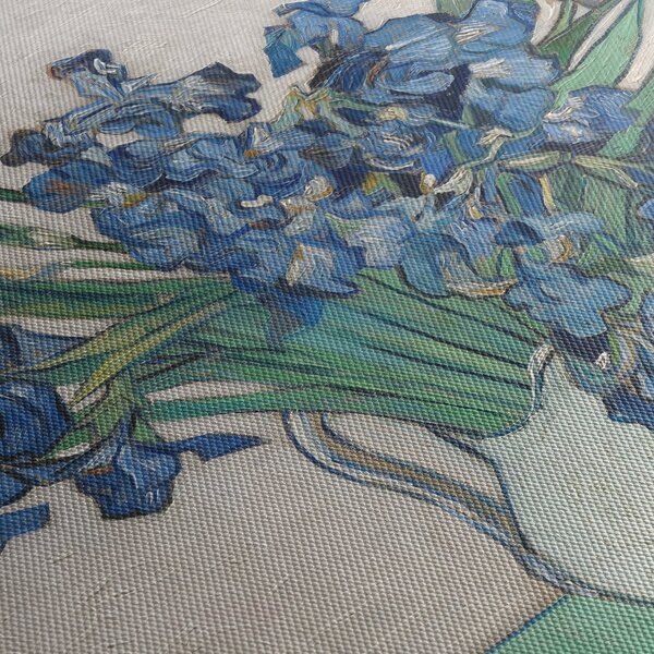 Tablou - Vincent van Gogh, Irises, reproducere (120x50 cm)