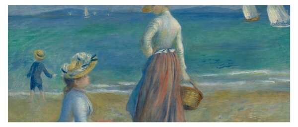 Tablou - Auguste Renoir, Figures on the Beach, reproducere (120x50 cm)