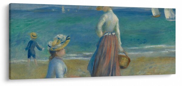 Tablou - Auguste Renoir, Figures on the Beach, reproducere (120x50 cm)