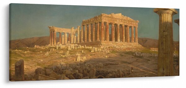 Tablou - Frederic Edwin Church, The Parthenon, reproducere (120x50 cm)