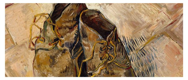 Tablou - Vincent van Gogh, Shoes, reproducere (120x50 cm)