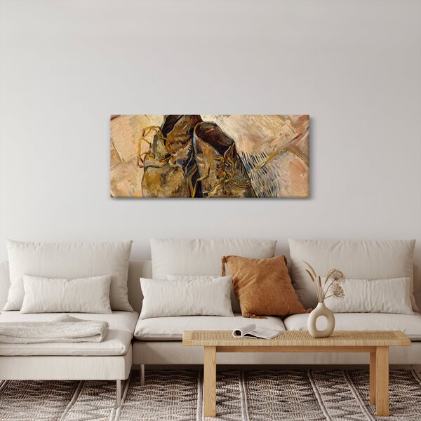 Tablou - Vincent van Gogh, Shoes, reproducere (120x50 cm)