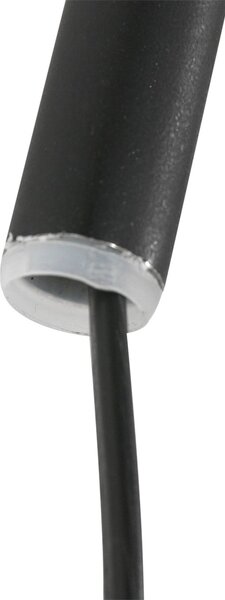 Steinhauer Aplică de perete Sparkled Light 4405ZW, negru/bambus negru, E27, Negru, Camera de zi / sufragerie, Metal