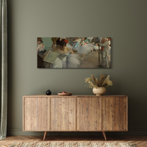 Tablou - Edgar Degas, The Dance Class, reproducere (120x50 cm)
