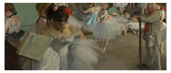 Tablou - Edgar Degas, The Dance Class, reproducere (120x50 cm)