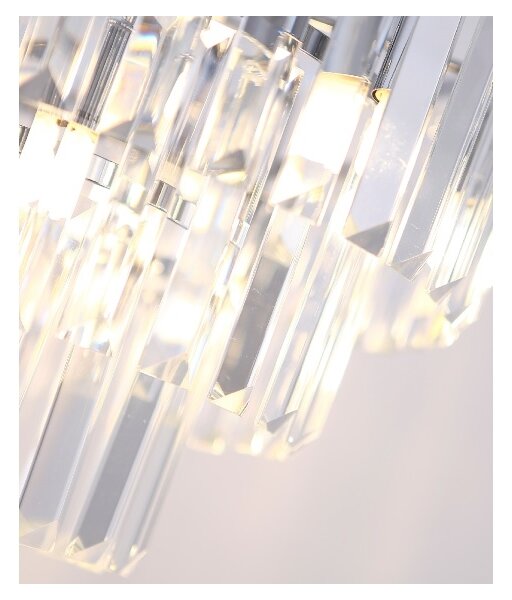 Lustră pe cablu MAXLIGHT P0259 MONACO 9xG9/40W/230V d. 42 cm crom
