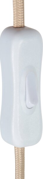 Anne Light Lampa de masă Travino, înălțime 34 cm, travertin, iarbă mare, E27, Bej, Camera de zi / sufragerie, Marmură