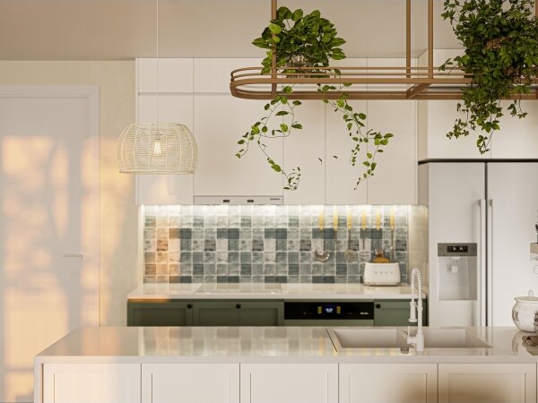 Lustră pe cablu MAXLIGHT P0583 PRASLIN 1xE27/15W/230V d. 39 cm bej