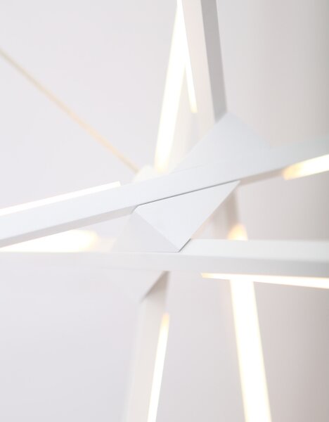 Lustră LED pe cablu MAXLIGHT P0270 SPIDER LED/33W/230V alb