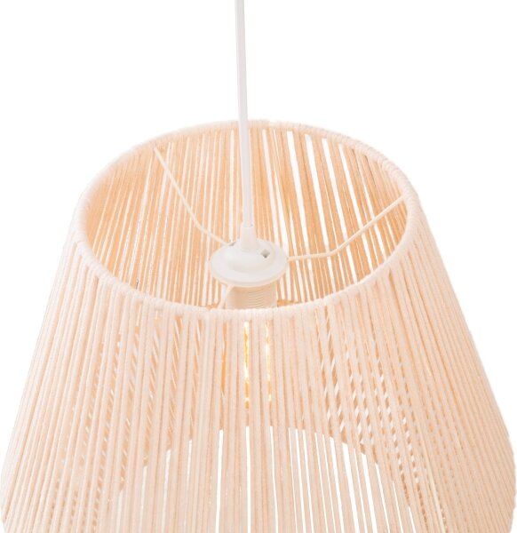 Lustră pe cablu MAXLIGHT P0584 PRASLIN 1xE27/15W/230V d. 44 cm bej