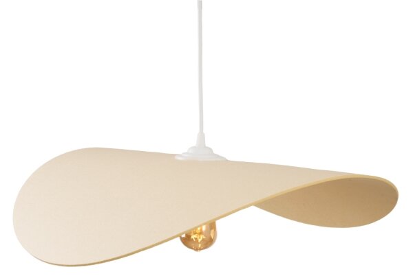 Lustră pe cablu MAXLIGHT P0585 PAN 1xE27/15W/230V d. 60 cm crem