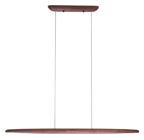 Lustră LED pe cablu MAXLIGHT P0598 WOODY LED/25W/230V maro