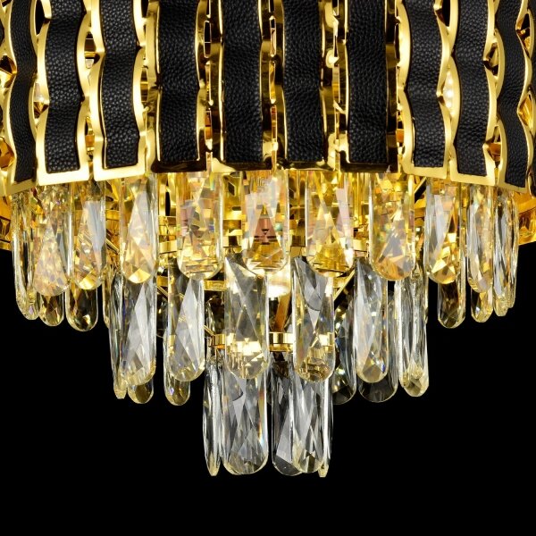 Brilagi - Lustru pe lanț CRISTAL 5xE14/40W/230V, diametru 38 cm