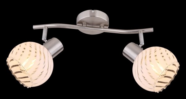 Globo 54025-2 - Lampă spot WILLY 2xE27/40W/230V