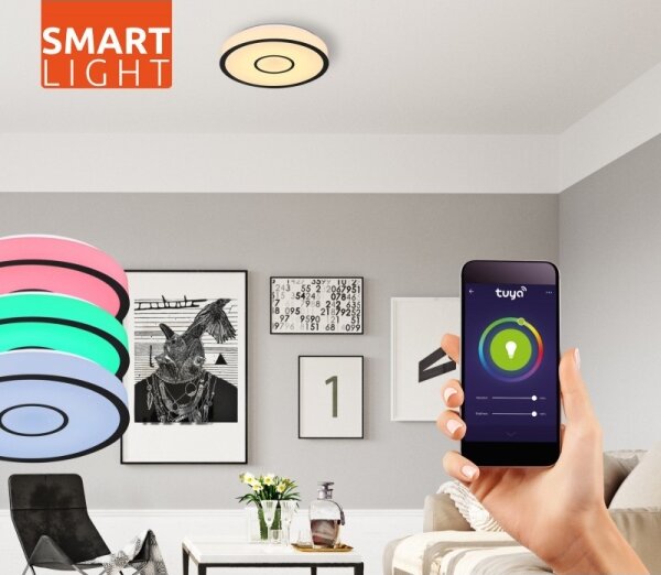 Globo LED RGB lampa baie dimabilă LED/30W/230V IP44 Wi-Fi Tuya + DO