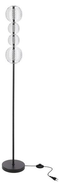 Lampă de podea LED PLAYA, 15W/230V, neagră