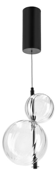 Candelabru LED suspendat pe cablu PLAYA LED/10W/230V negru