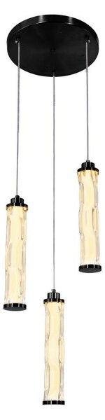 Pendul LED pe cablu CORTE LED/25W/230V negru