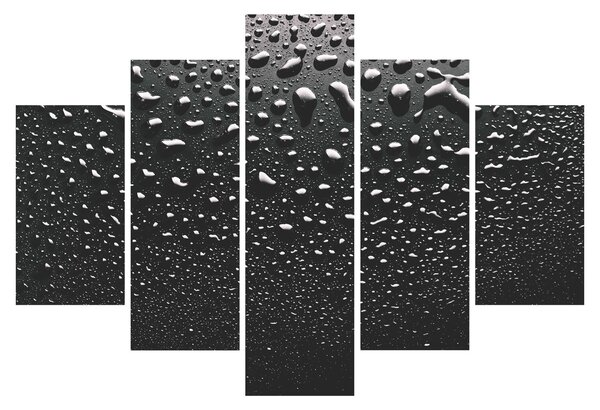 Tabloul cu picături de apă (150x105 cm)