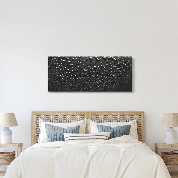 Tabloul cu picături de apă (120x50 cm)
