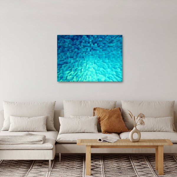 Tabloul - cuburi abstracte (70x50 cm)