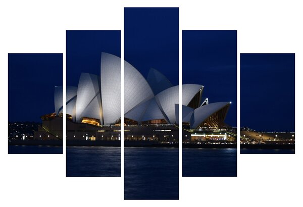 Tabloul Sydney nocturn (150x105 cm)