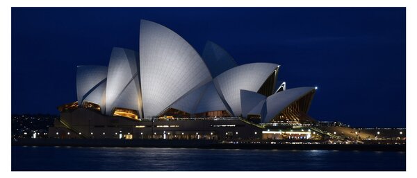 Tabloul Sydney nocturn (120x50 cm)