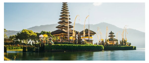 Tabloul Mount Batur (120x50 cm)