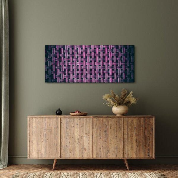 Tabloul textura în mov (120x50 cm)