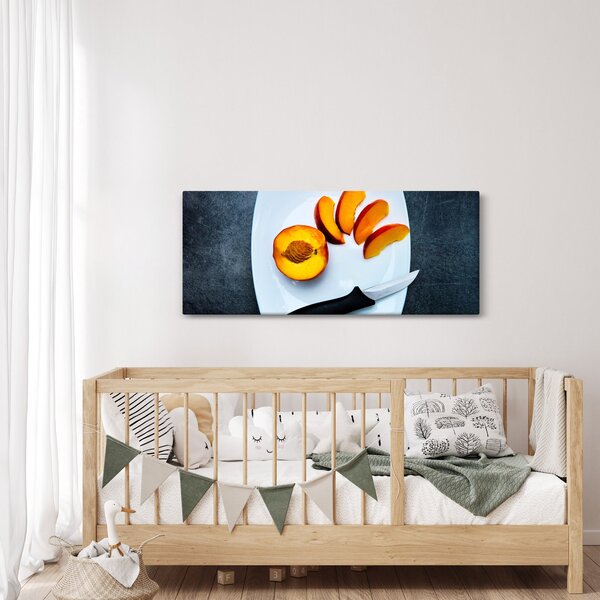 Tabloul cu piersică (120x50 cm)
