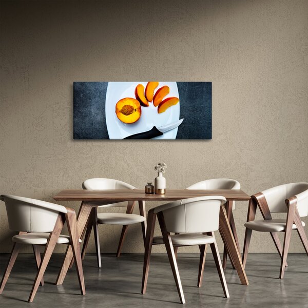Tabloul cu piersică (120x50 cm)