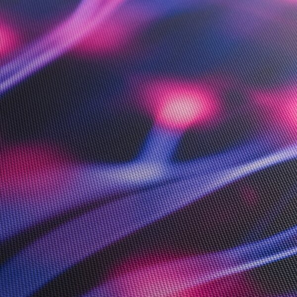 Tablou abstract mov (cu ceas) (90x30 cm)