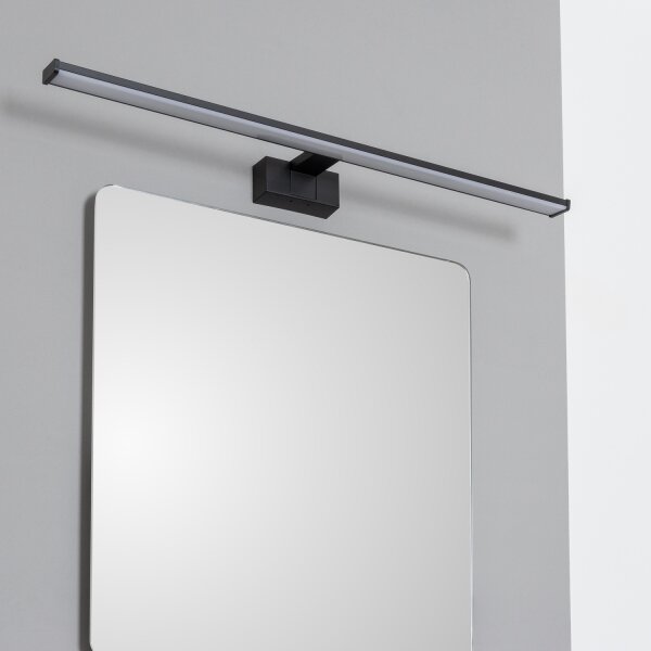 Brilagi - Lampă LED pentru oglindă de baie VESTRA LED/15W/230V, 80 cm, IP44, negru