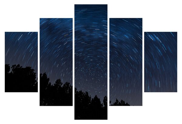 Tabloul cu cerul nocturn (150x105 cm)