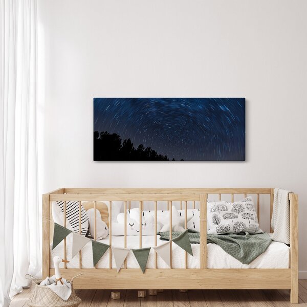 Tabloul cu cerul nocturn (120x50 cm)