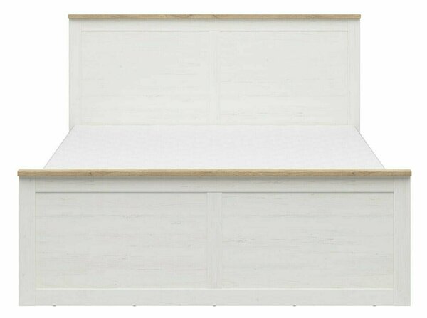 Pat Balmave 131Dublu, Alb, 160x200, PAL laminat, 17x21x11cm