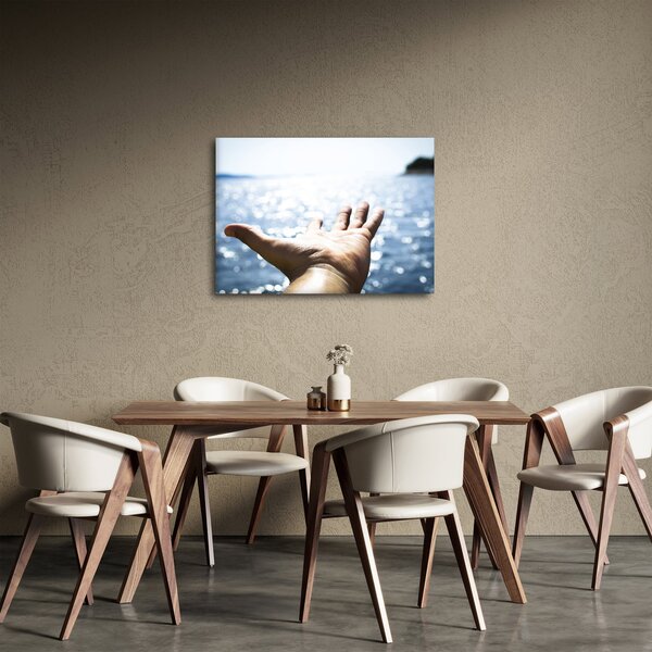 Tabloul cu palma deschisă (70x50 cm)