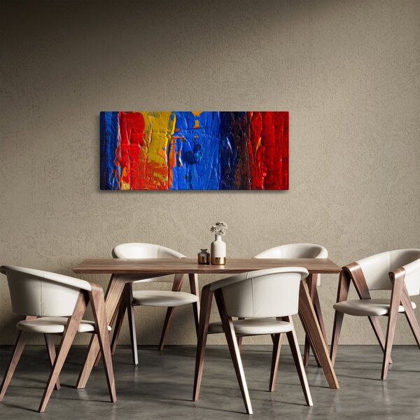 Tabloul cu culorile pentru artiști (120x50 cm)