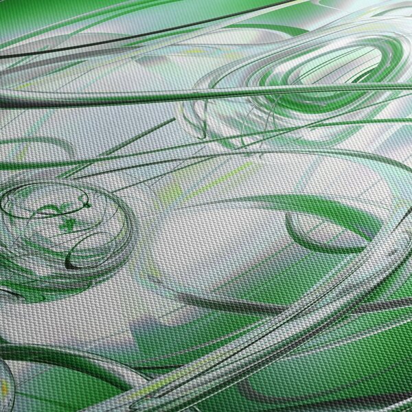 Tabloul abstract verde (90x60 cm)