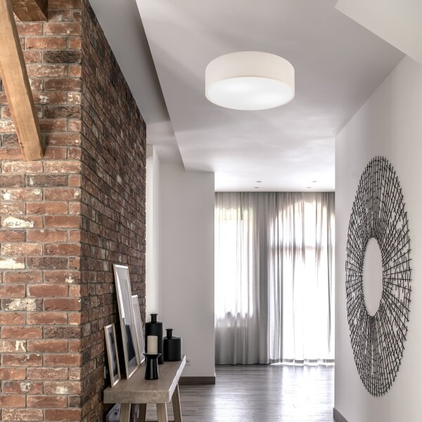 Plafonieră SIRJA DOUBLE 4xE27/15W/230V d. 45 cm crem