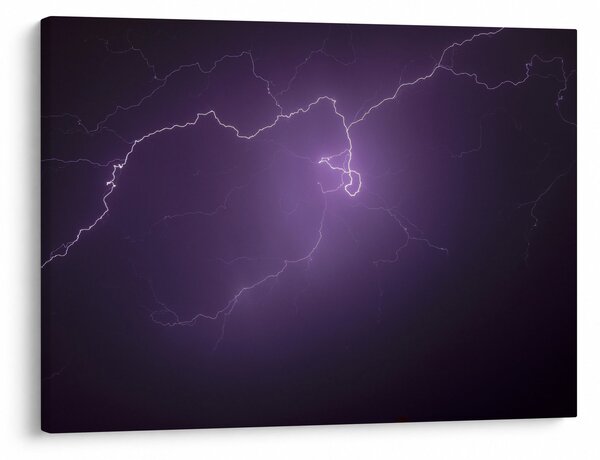 Tabloul cu fulger pe cer (70x50 cm)