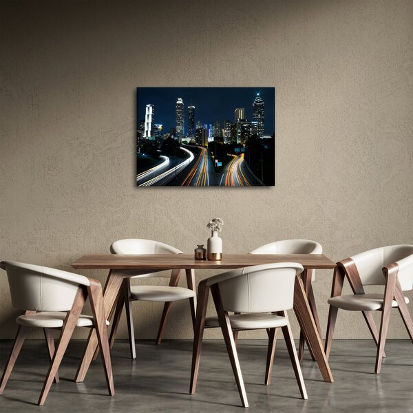 Tabloul metropolei nocturne (70x50 cm)
