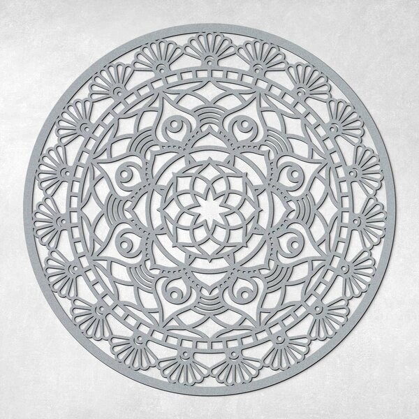 DUBLEZ | Mandala decorativă a păcii | Tablou de perete