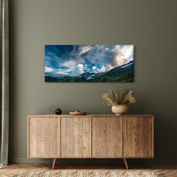 Tablou cu munții (120x50 cm)